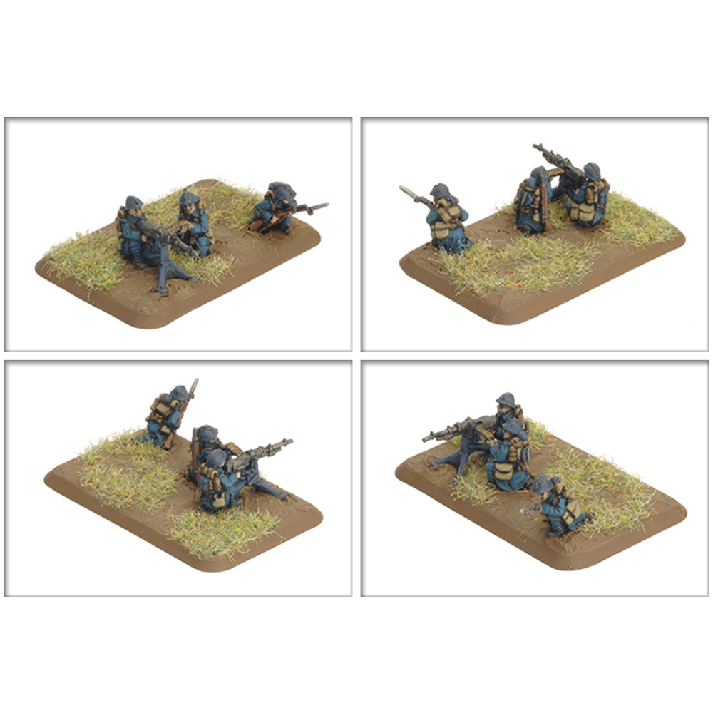 Flames of War Great War: French - Fusiliers Machine-Gun Platoon