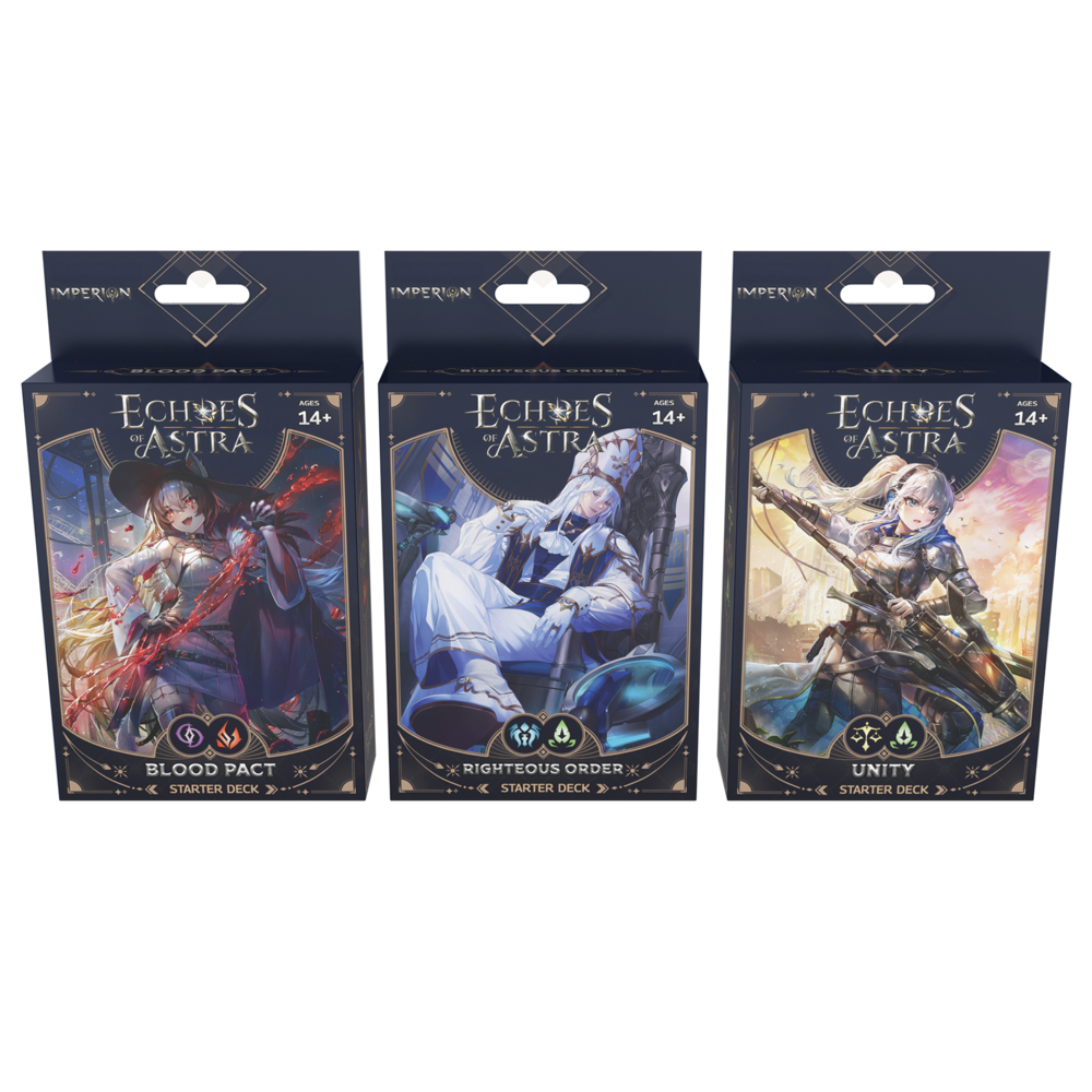 Echoes of Astra TCG: Imperion - Starter Deck Set (3) (Preorder)
