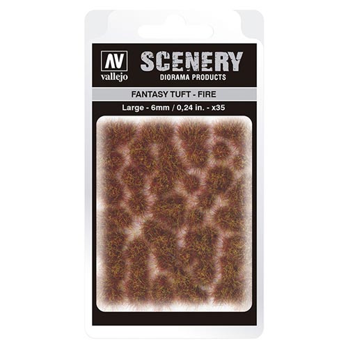 Scenery: Large Fantasy Tuft - Fire