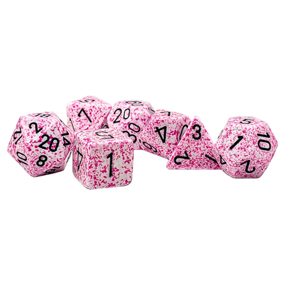 Chessex Dice Set: Speckled - Pink (7) (Preorder)