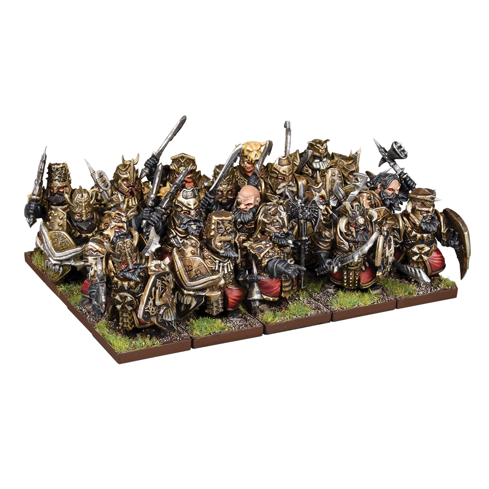 Kings of War: Abyssal Dwarf - Blacksoul Regiment