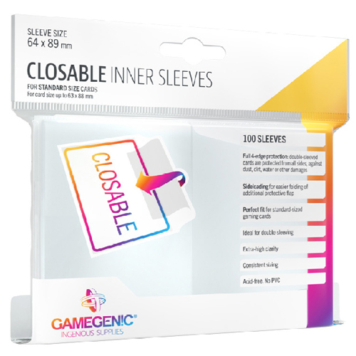 Closable Inner Sleeves (100)