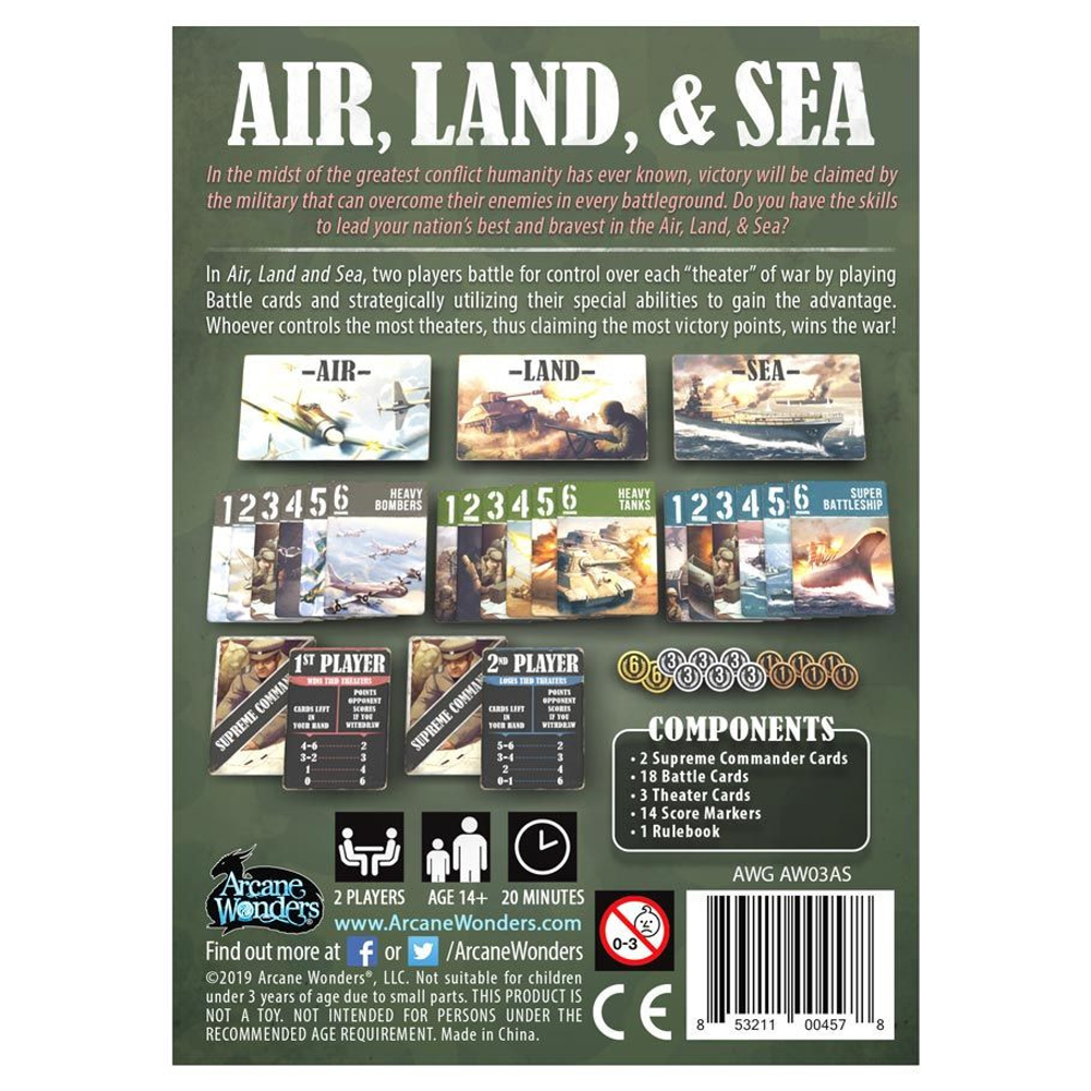 Air, Land, & Sea