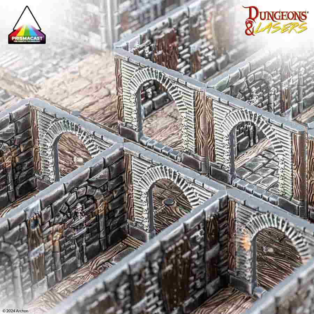 Dungeons & Lasers PrismaCast Pre-Painted: Chambers of Torment