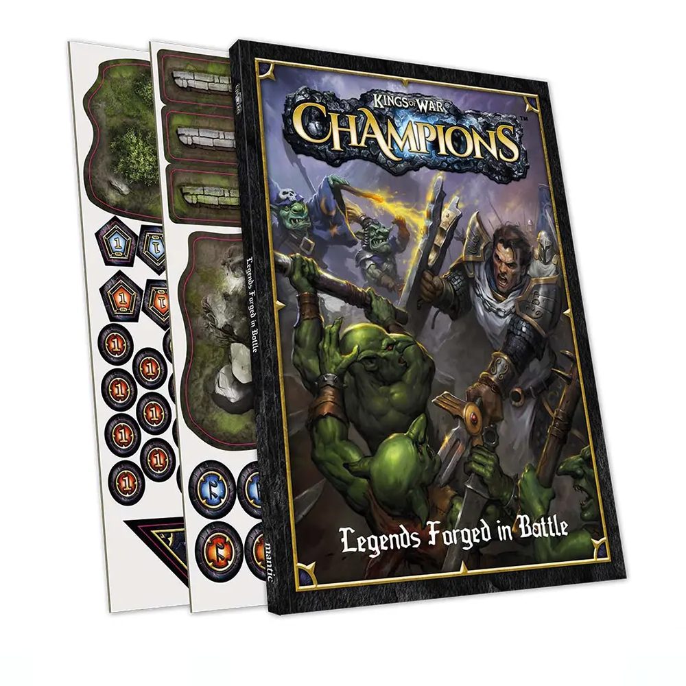 Kings of War: Champions - Rulebook & Tokens Pack