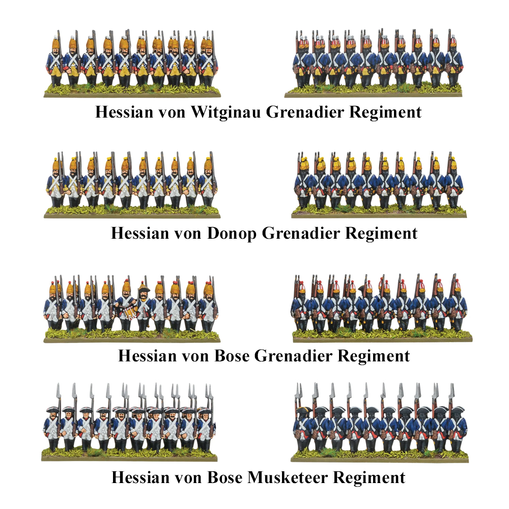 Black Powder Epic Battles: Revolution! Hessians & Allies Brigade