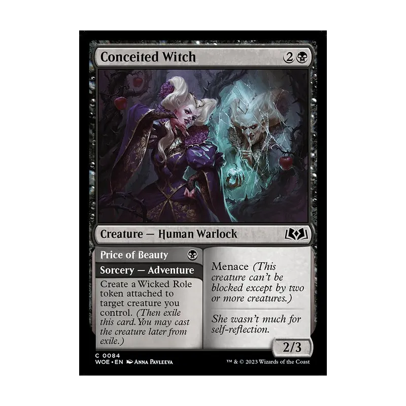 Conceited Witch // Price of Beauty - Wilds of Eldraine (Near Mint)
