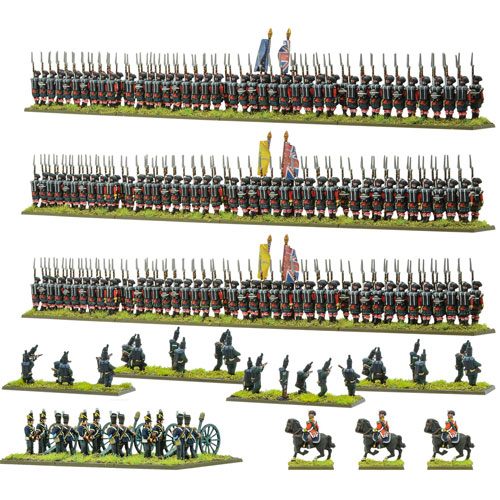 Black Powder Epic Battles: Waterloo - British Highlanders & Riflemen (Clearance)