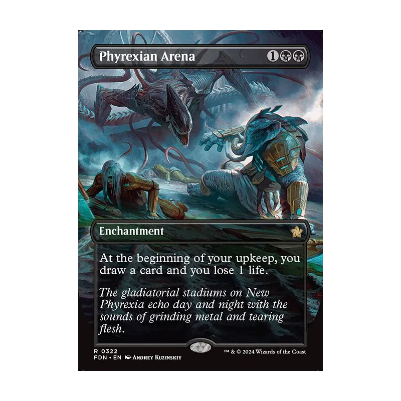 Phyrexian Arena (Borderless) - Foundations (Near Mint)