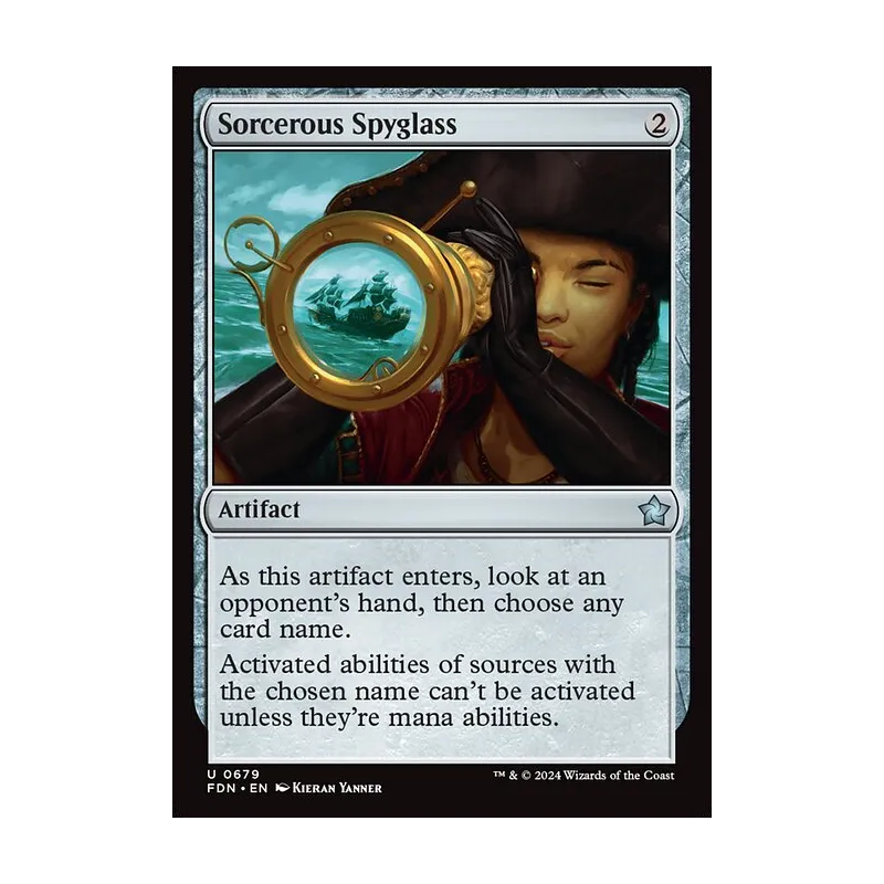Sorcerous Spyglass - Foundations (Near Mint)