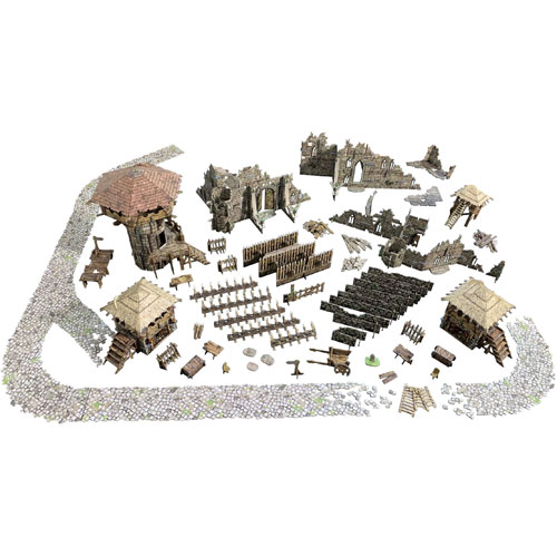 Battle Systems Terrain: Fantasy Battlefield Core Set