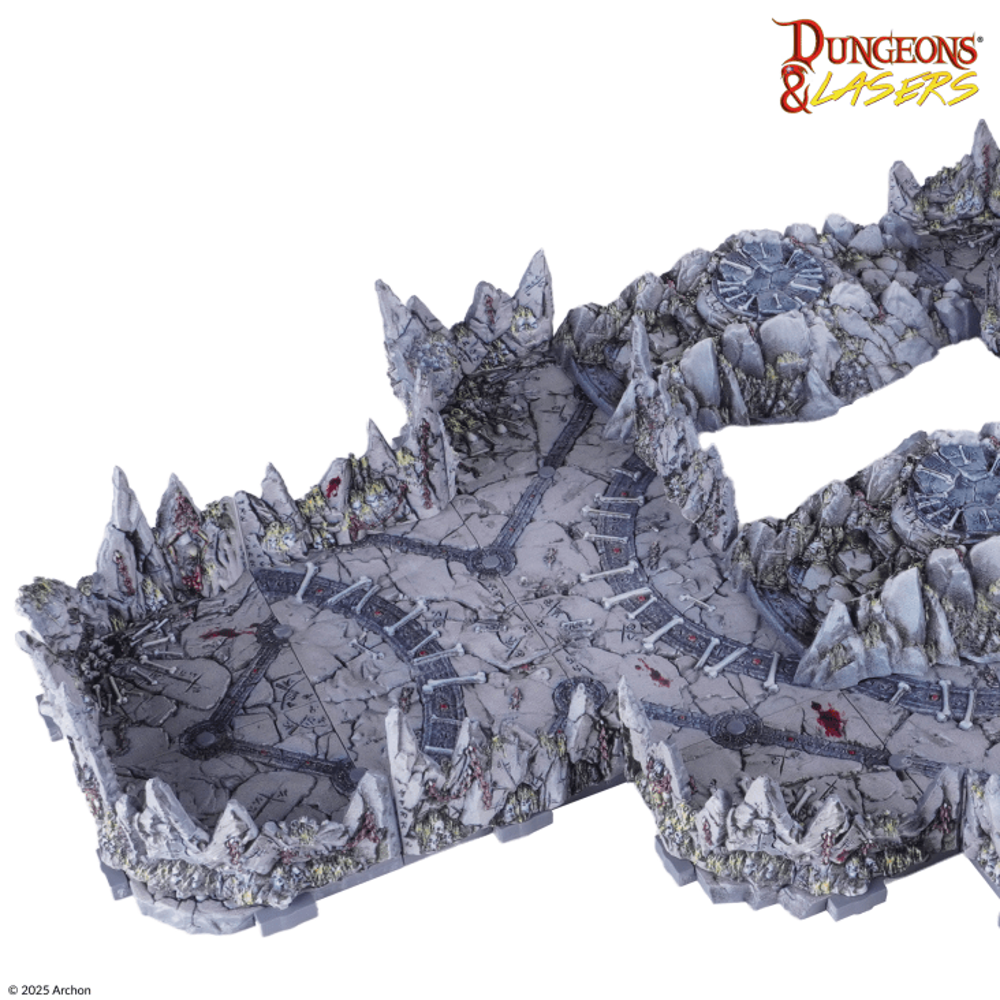 Dungeons & Lasers PrismaCast Pre-Painted: Ritual Site