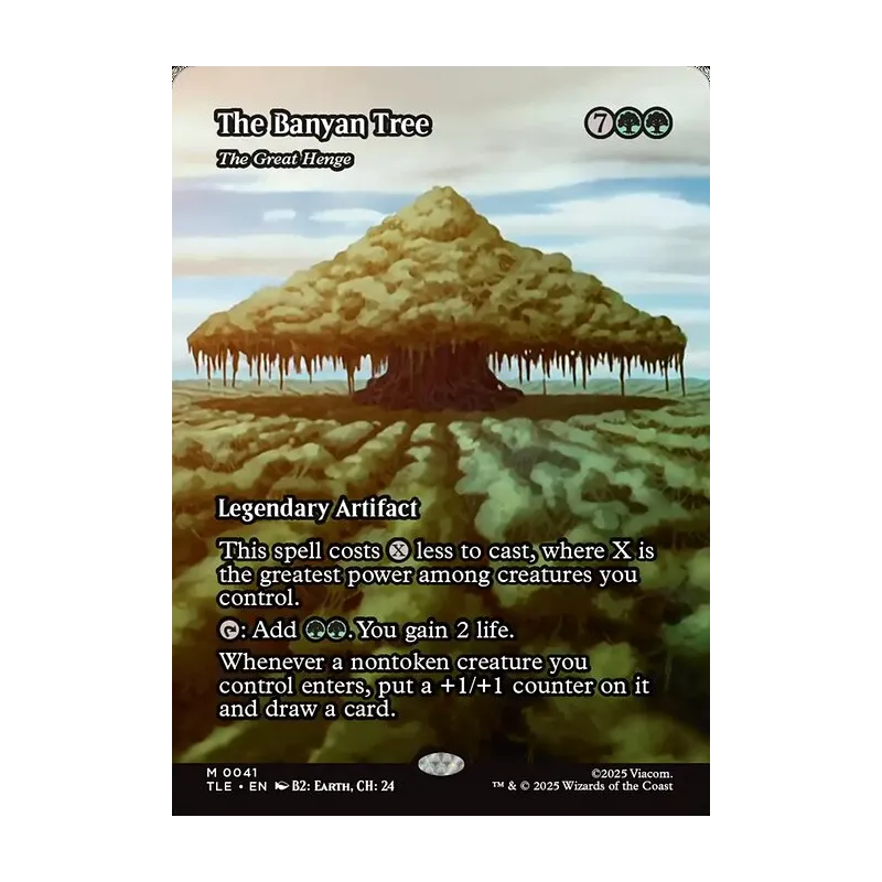 The Banyan Tree / The Great Henge (Borderless) - Avatar: The Last Airbender Eternal (Near Mint)
