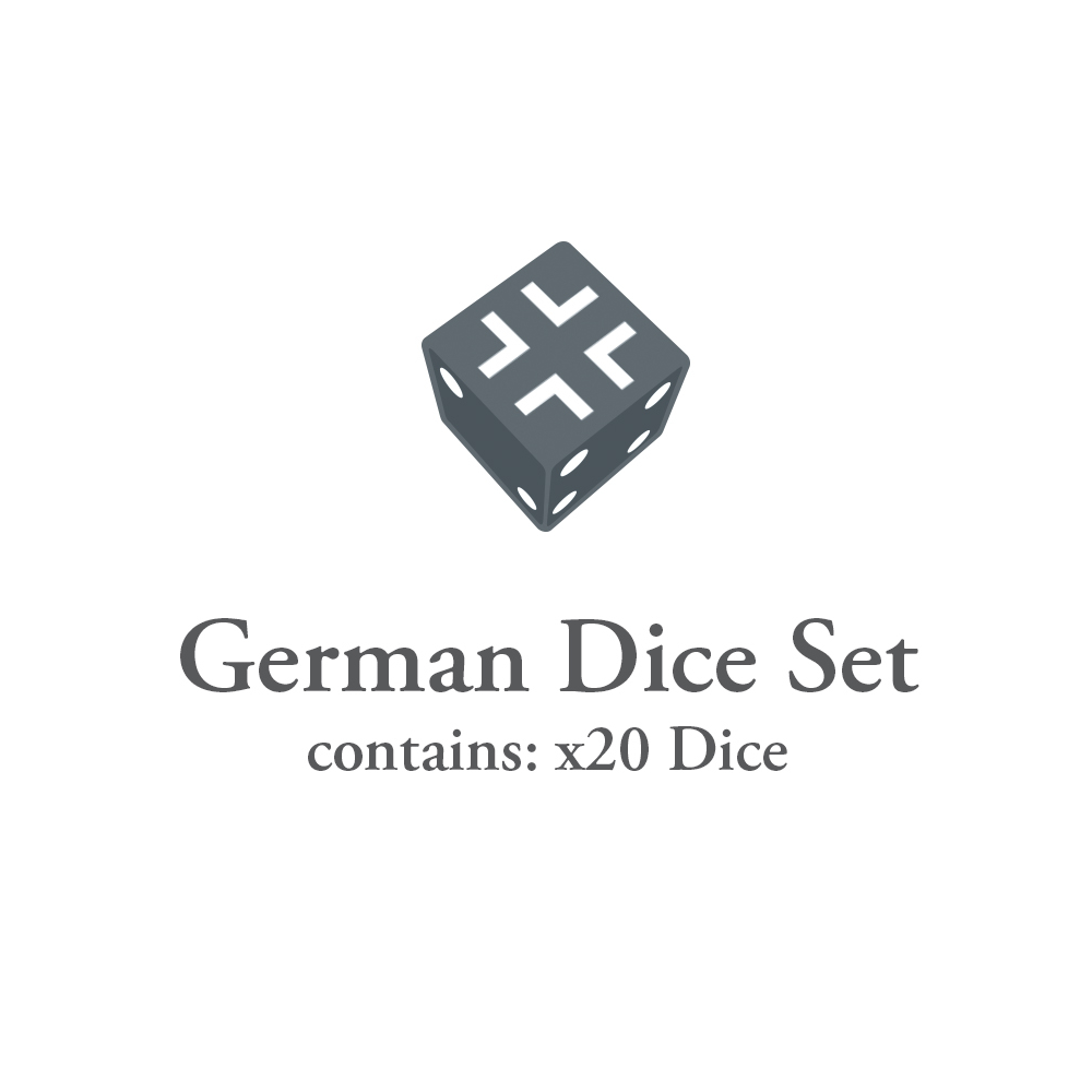 Flames of War WW2: German - Early War Dice Set (20)