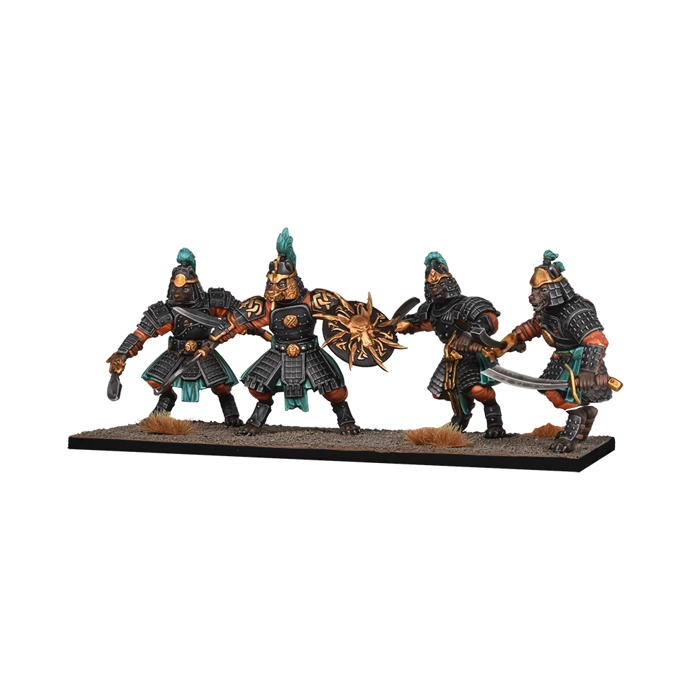 Kings of War 4E: Xirkaali - Warrior/Spearwarden Regiment (Preorder)