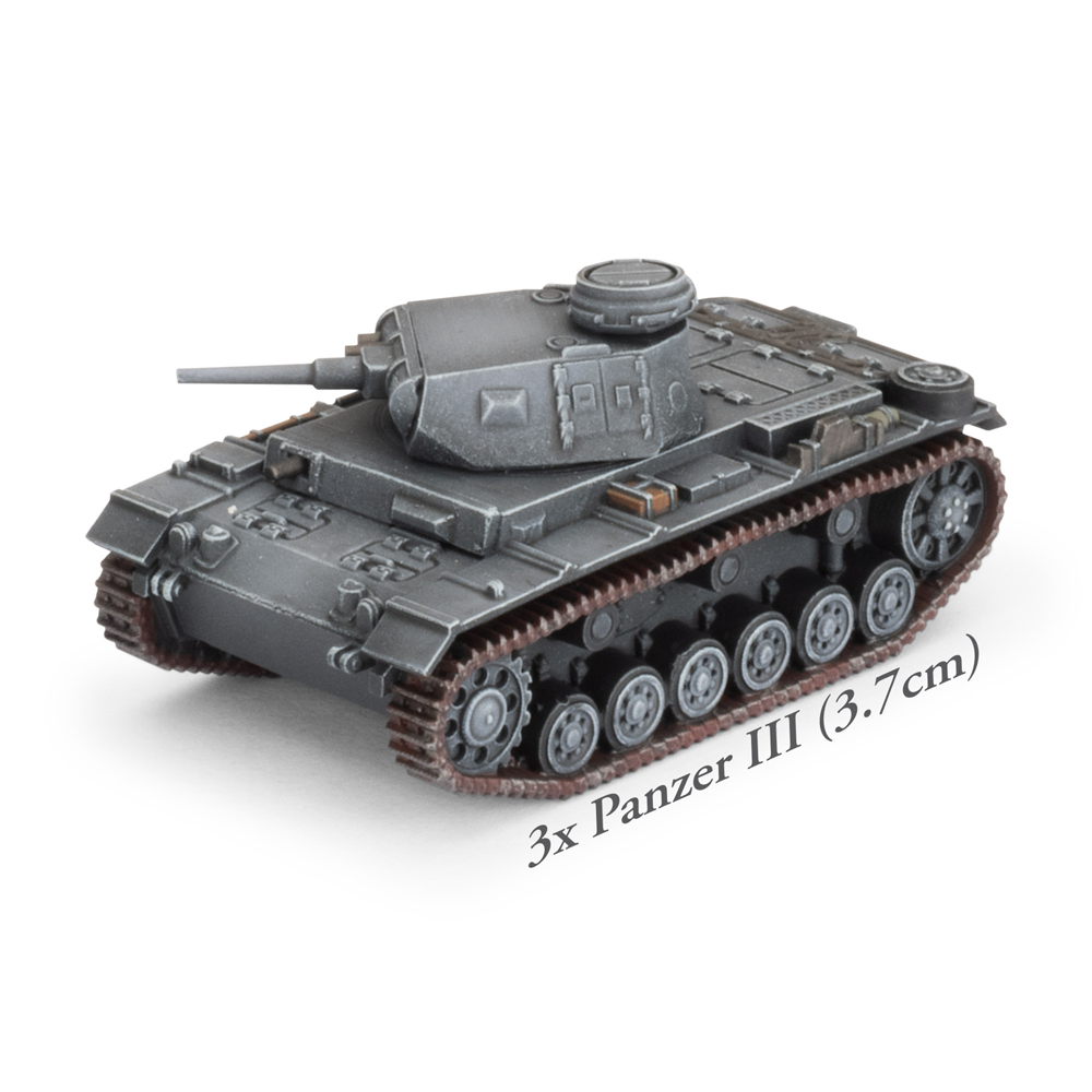 Flames of War WW2: Blitzkrieg: German Starter Force - Light Tank Company