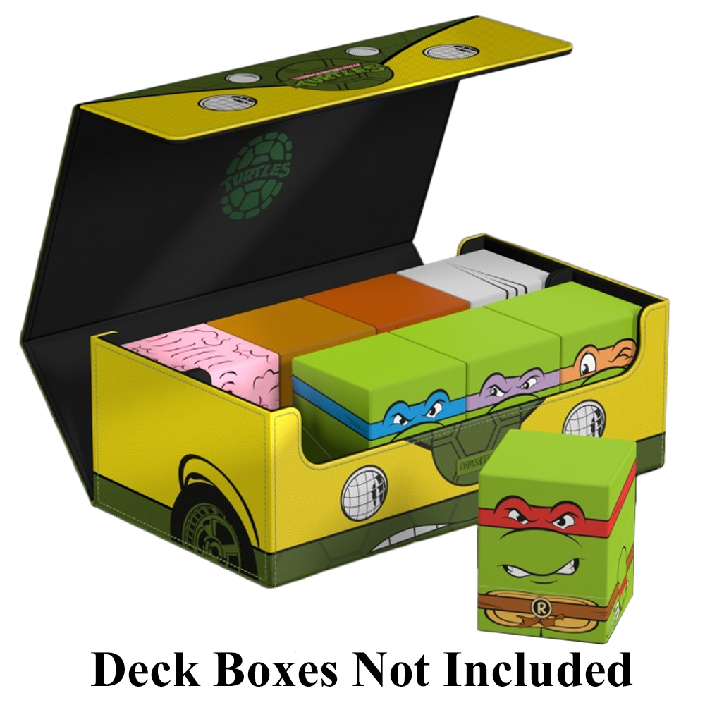 TMNT Squaroes: Collector's Case - Turtle Van