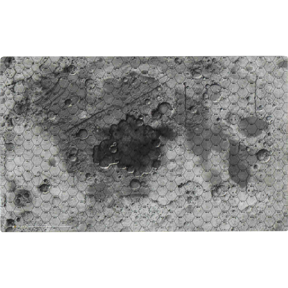BattleTech BattleMat: FieldTech - Lunar/City