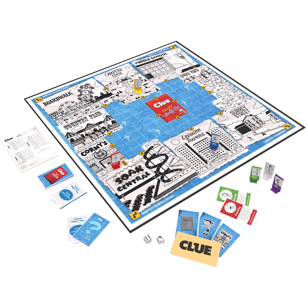 Clue: Diary of a Wimpy Kid