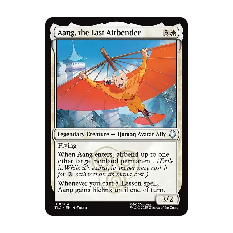 Aang, the Last Airbender - Avatar: The Last Airbender (Near Mint)