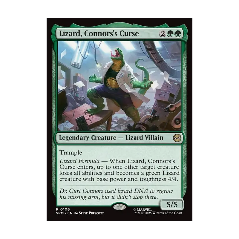 Lizard, Connors's Curse - Marvel's Spider-Man (Near Mint)