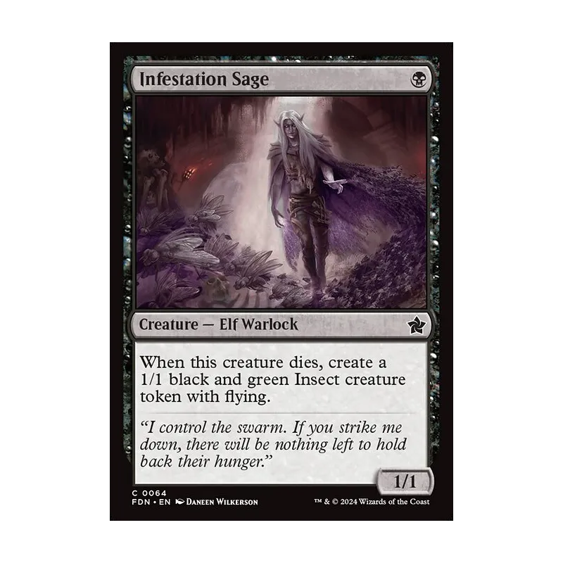 Infestation Sage - Foundations (Near Mint)