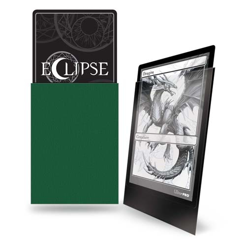 Deck Protector Sleeves: Eclipse Matte - Forest Green (100)