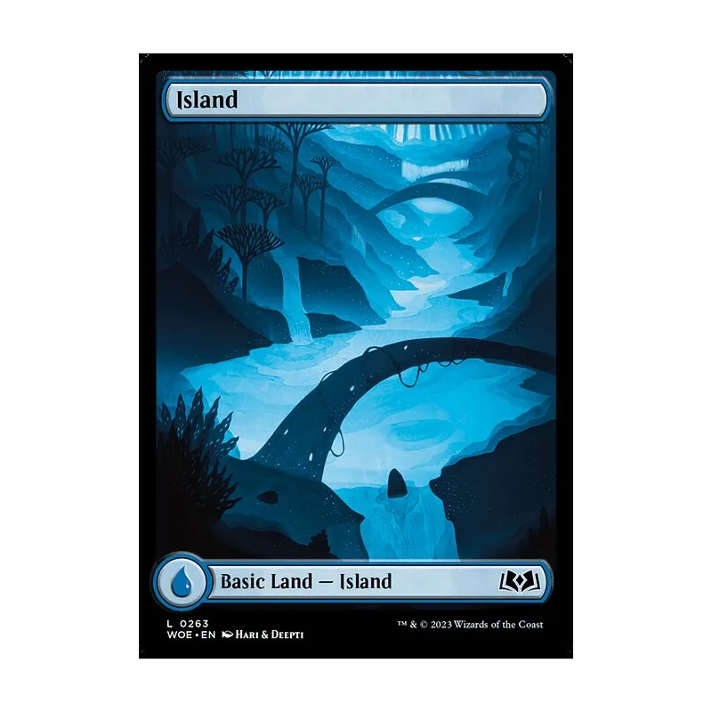 Island (0263) - Wilds of Eldraine (Near Mint)