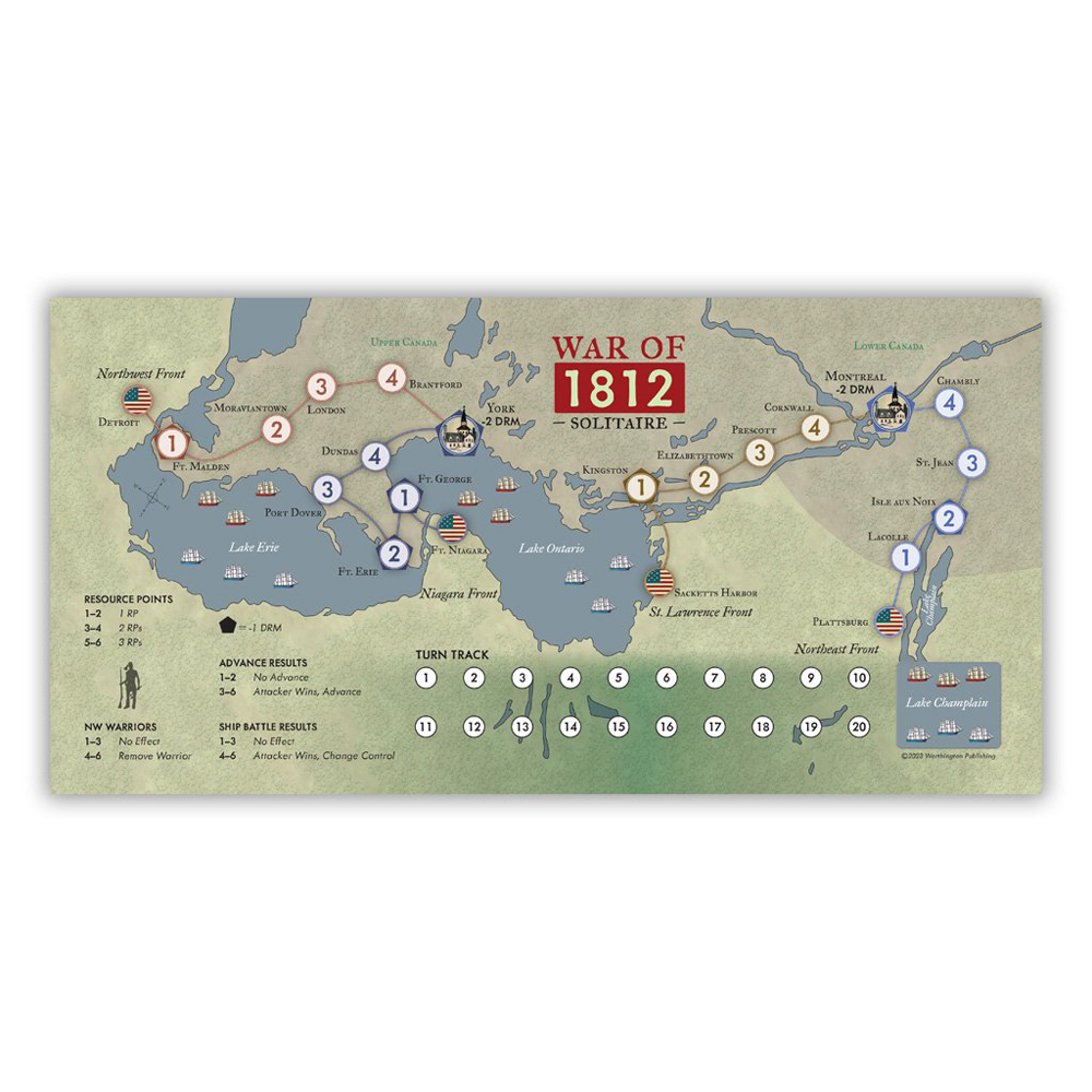 War of 1812 Solitaire