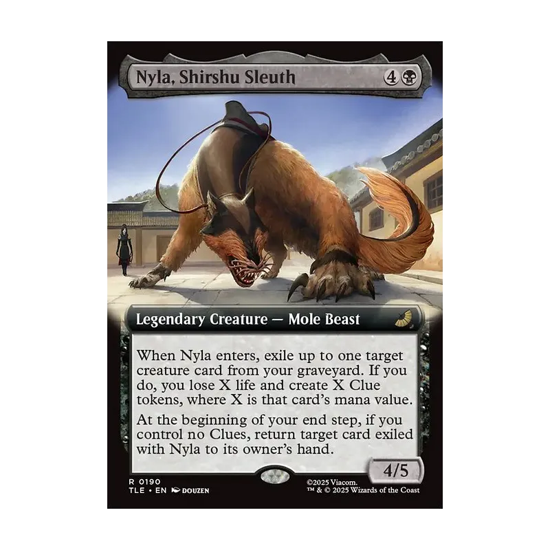 Nyla, Shirshu Sleuth (Extended Art) - Avatar: The Last Airbender Eternal (Near Mint)