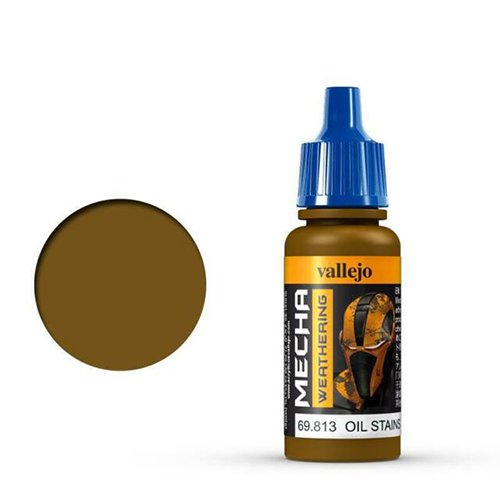 Vallejo Mecha Weathering: Gloss Paint - Oil Stains (17ml)