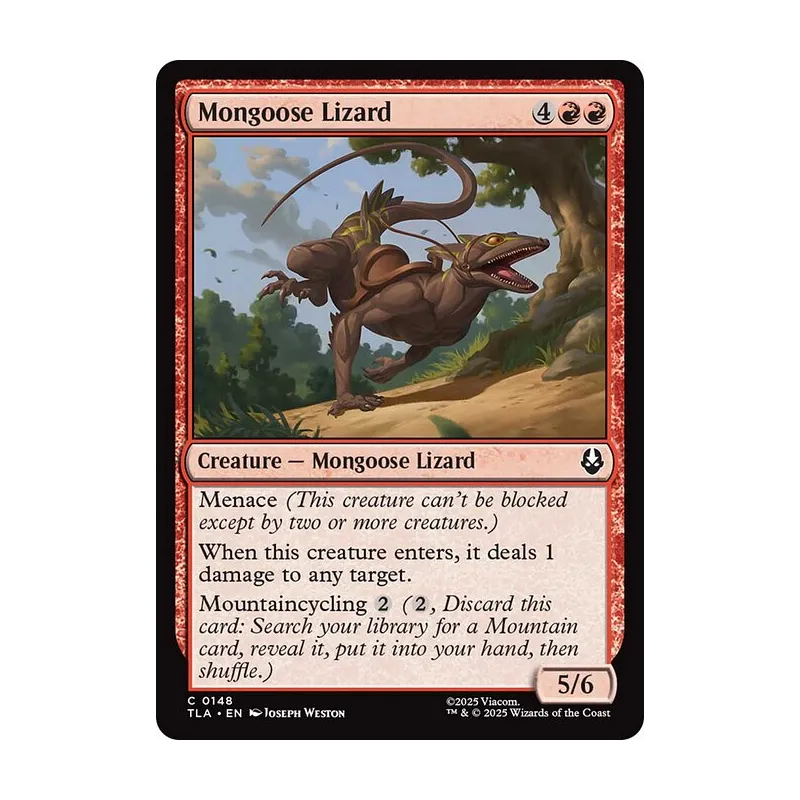 Mongoose Lizard - Avatar: The Last Airbender (Near Mint)