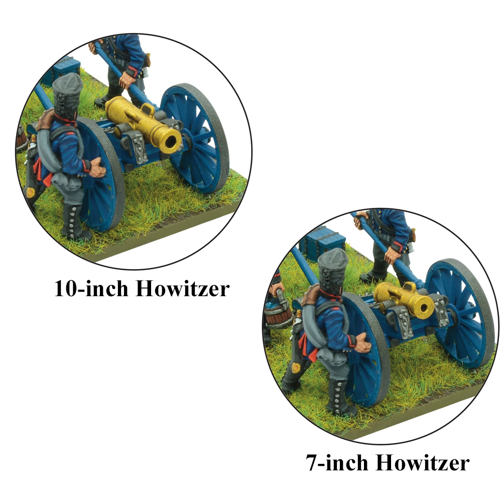 Black Powder Napoleonic Wars: Prussian Foot Artillery (7in or 10in Howitzer)