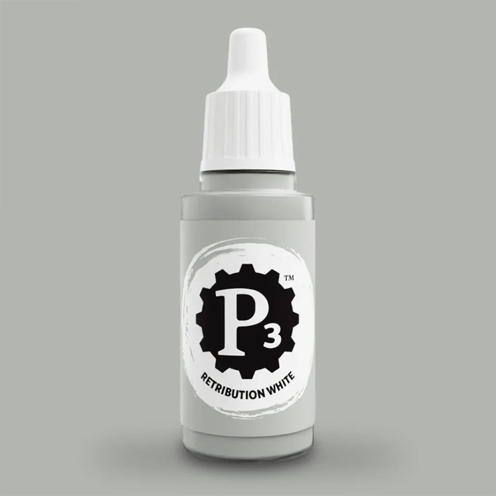 P3 Paint: Retribution White (18ml) (New Arrival)
