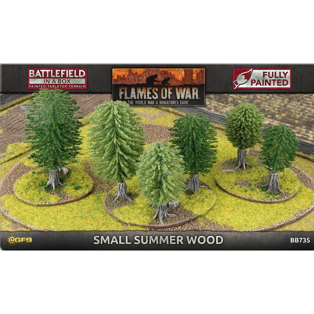 Battlefield in a Box: Flames of War - Small Summer Wood