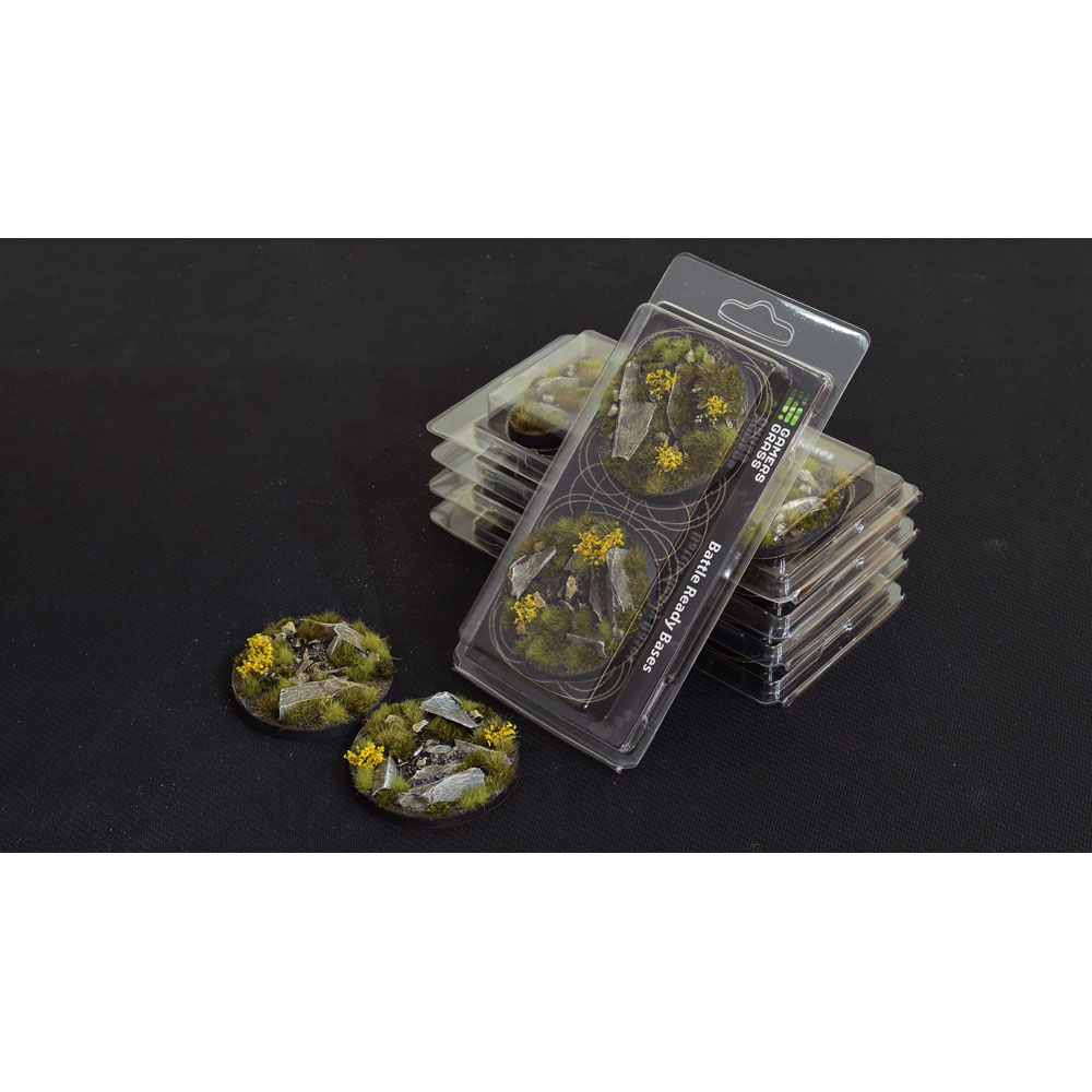 Battle Ready Bases: Highland - Round 60mm (2)