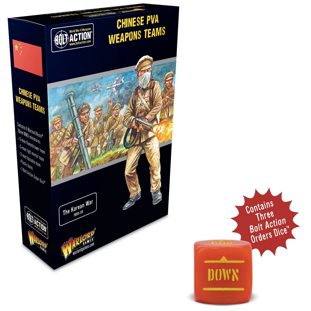 Bolt Action: Korean War - Chinese PVA Weapons Teams (Last Chance)