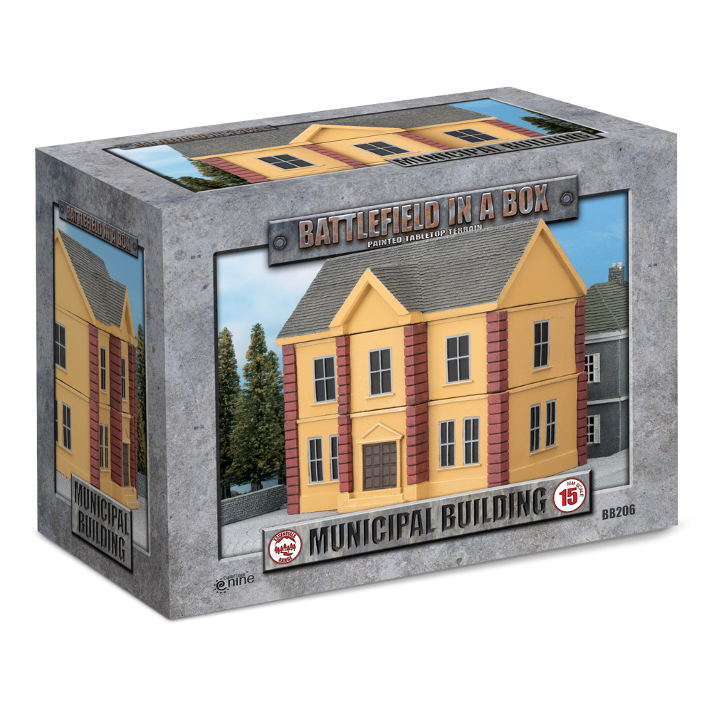 Battlefield in a Box: European: Municipal Building