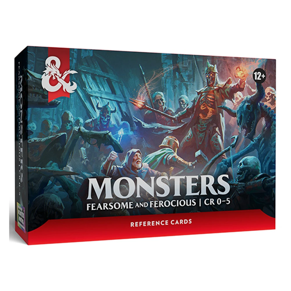 D&D 5E: Reference Cards - Trove Monsters - Fearsome & Ferocious (Preorder)