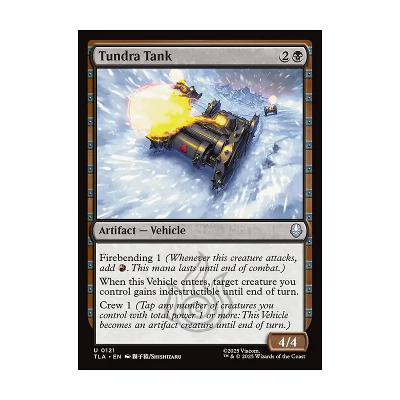 Tundra Tank - Avatar: The Last Airbender (Near Mint)