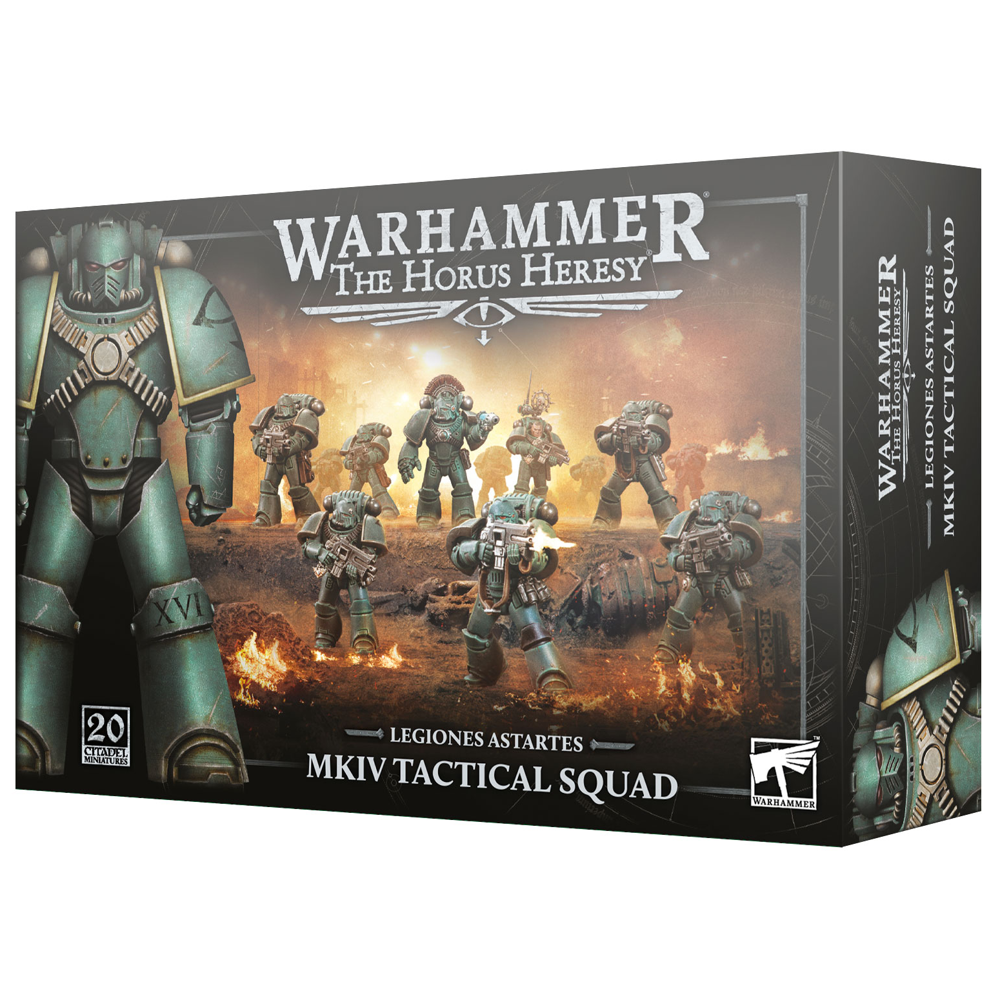 Warhammer Horus Heresy: Legiones Astartes - MKIV Tactical Squad (Preorder)