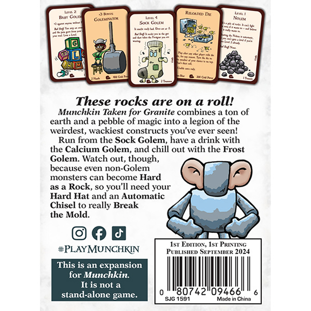 Munchkin: Taken for Granite