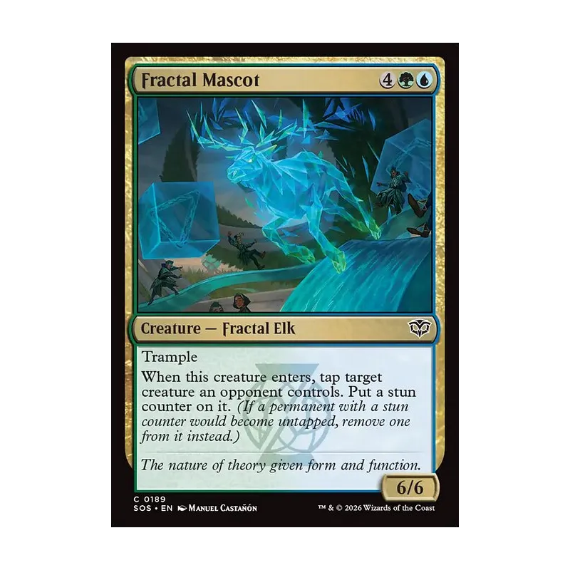 Fractal Mascot - Secrets of Strixhaven (Near Mint)
