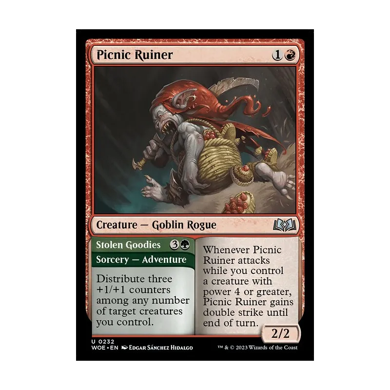 Picnic Ruiner // Stolen Goodies - Wilds of Eldraine (Near Mint)