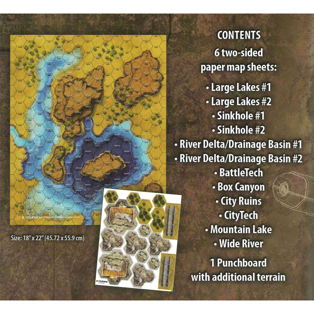 BattleTech Map Pack: Savannah