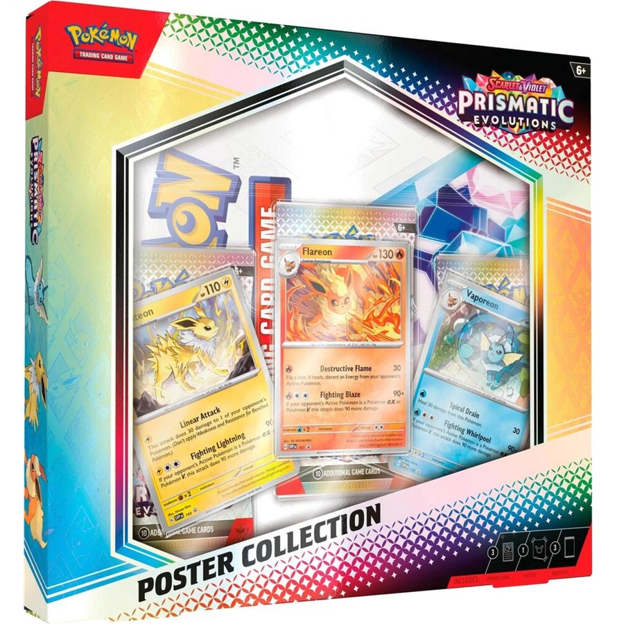 Pokemon TCG: Scarlet & Violet: Prismatic Evolutions - Poster Collection