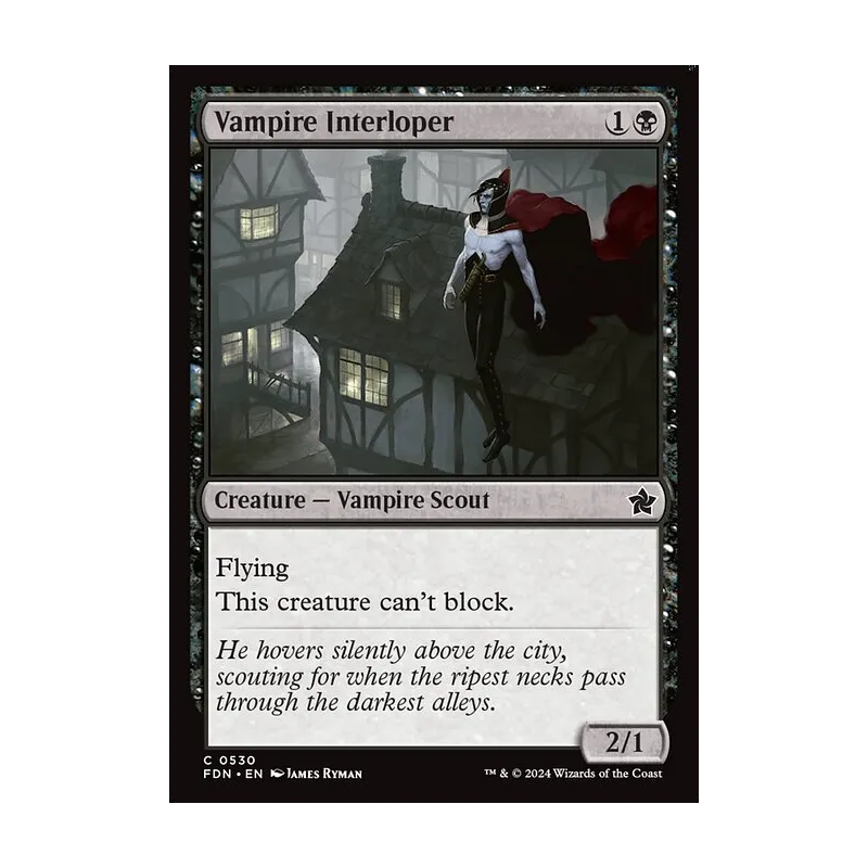 Vampire Interloper - Foundations (Near Mint)