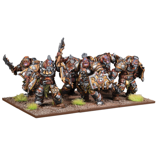 Kings of War 3E: Ogre - Warriors/Boomers Regiment(Clearance)