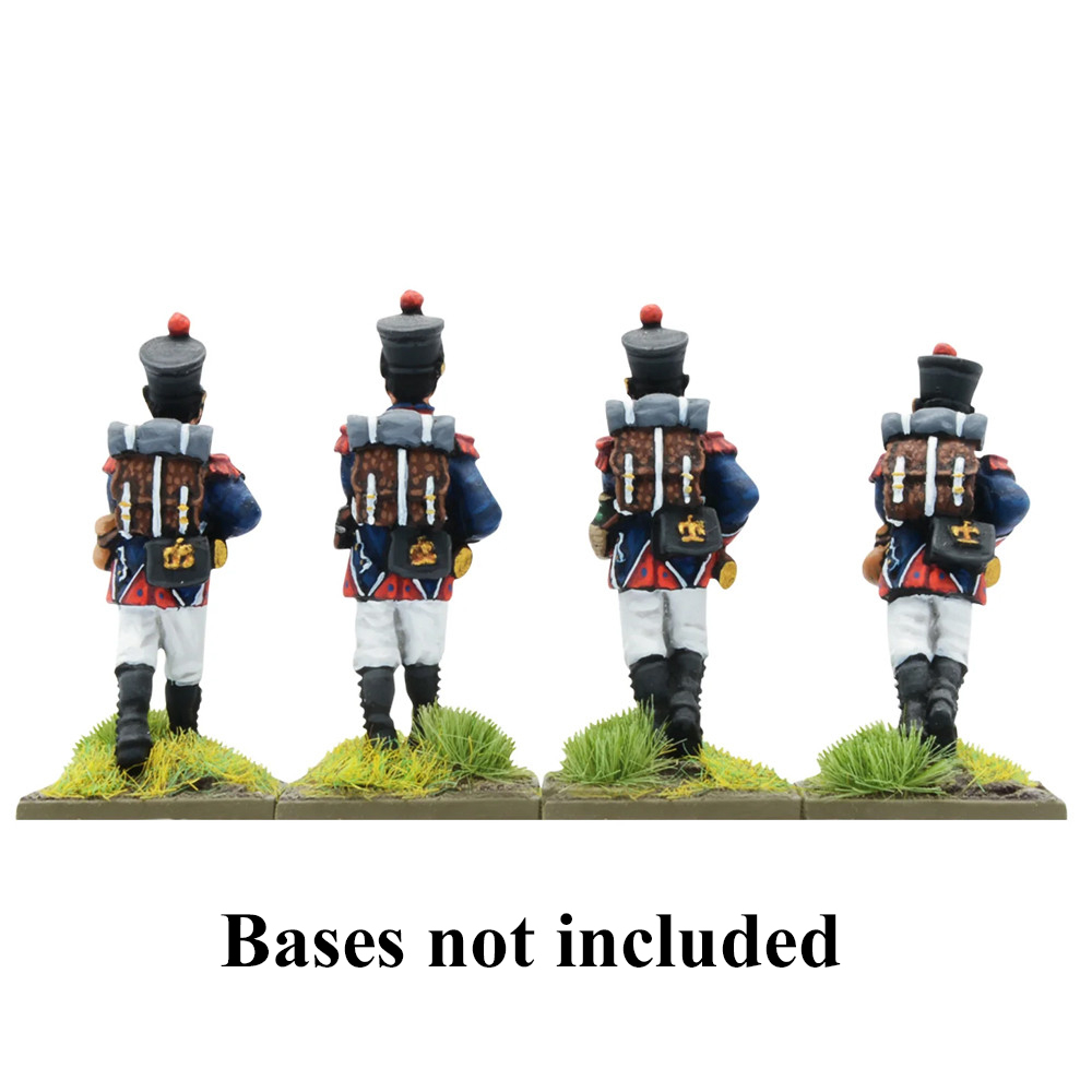 Black Powder Napoleonic Wars: French Young Guard Voltigeurs/Tirailleurs Advancing