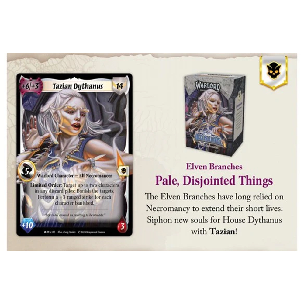 Warlord: Saga of the Storm CCG: Into the Accordlands - Starter Deck - Elven Branches